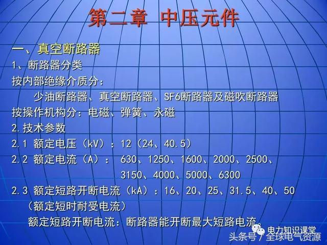 10kV中壓開關柜基礎知識，值得收集！